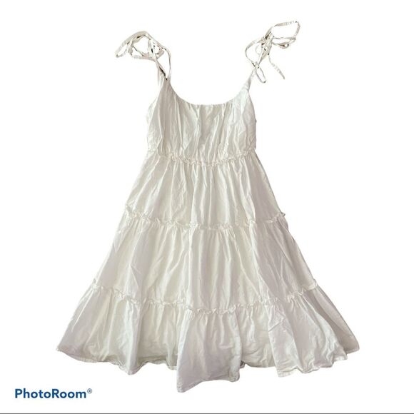 😍  Cami White Midi Dress ~ Size XS 😍 - Picture 4 of 6